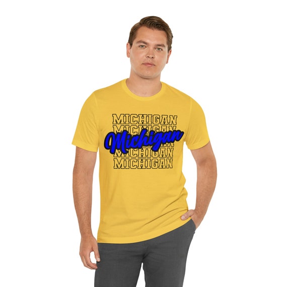 State pride shirt, farewell gift, friend moving t-shirt, Michigan shirt, state colors tee, relocation gift