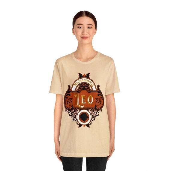 Zodiac Leo Shirt, Comfortable and Trendy Astrology Tee, For Everyday Wear, Unique Gift for Star Sign Enthusiasts, Birthday Gift for Leo