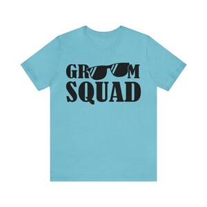 Bride gift for groom, Groom squad shirt, wedding gift, wedding t-shirt