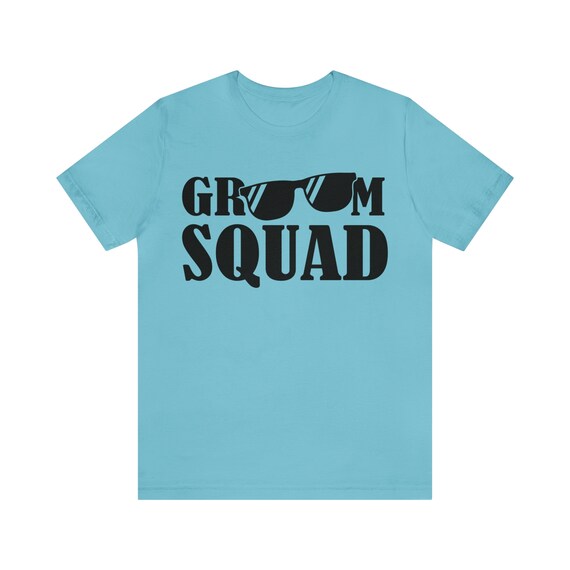 Bride gift for groom, Groom squad shirt, wedding gift, wedding t-shirt