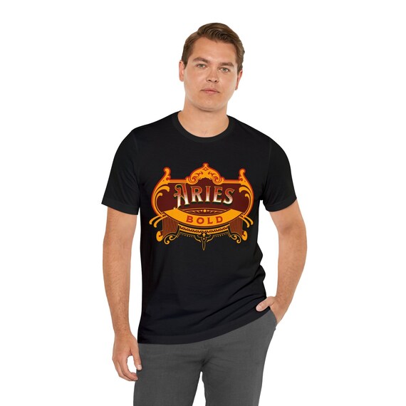 Aries Zodiac Shirt,  Zodiac Artwork T-Shirt, For Astrology Lovers, Great Birthday Present for Aries, sun sign lover gift, Astrology gift