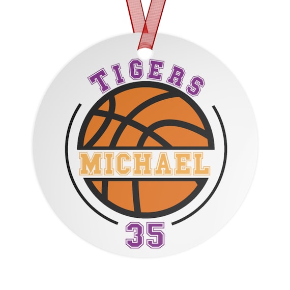Basketball ornament, baller ornament, keepsake ornament, player bauble, unique gift for player, player gift