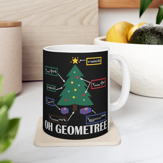 Math teacher Christmas mug, Christmas Math cup, Teacher mug, educator cup, gift for math teacher, Christmas gift for teacher
