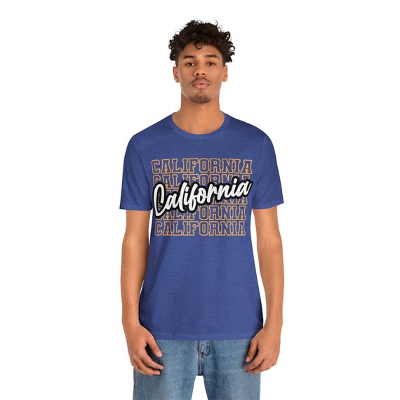State shirt, California t-shirt, moving gift, relocation gift, state colors shirt, relocation t-shirt