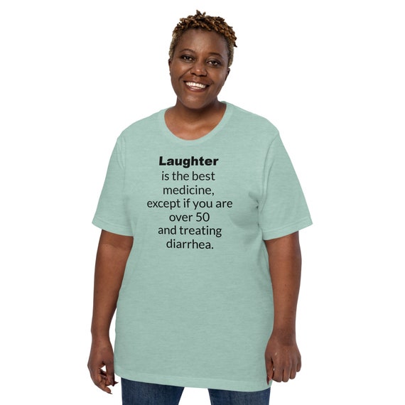 Medicine shirt, best friends shirt, senior citizen t-shirt, golden oldies t-shirt, Laughter best medicine gift