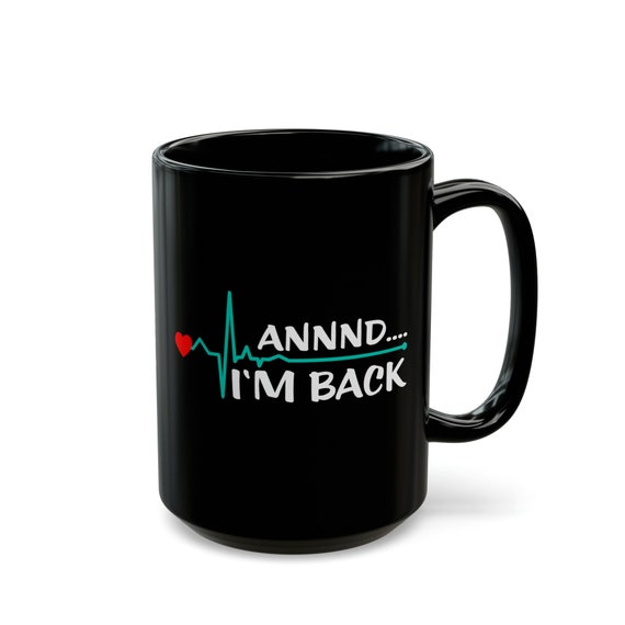 Heart surgery cup, Cardiologist gift, cardiology mug, surgeon anniversary gift, doctor cup, EKG mug