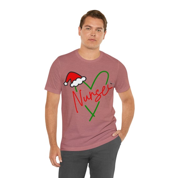 Christmas nurse shirt, Christmas gift, holiday t shirt, Registered nurse gift, RN shirt, LPN t-shirt
