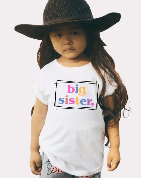 Big Sister T Shirt, Big Sister Announcement, Pregnancy Announcement, Baby reveal, Pregnancy Reveal Shirt