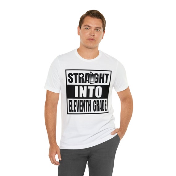 Back to school shirt, 11th grade t shirt, high school t-shirt, school tee, student shirt, back to school gift, student gift