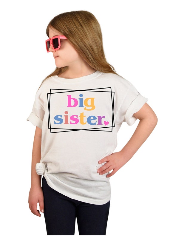 Big Sister T Shirt, Big Sister Announcement, Pregnancy Announcement, Big Sister Shirt, Baby Announcement, Pregnancy Reveal Shirt