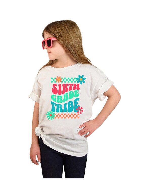 Back to school shirt, back to school gift, back to school gift for children, Junior high shirt, 6th grade student tee