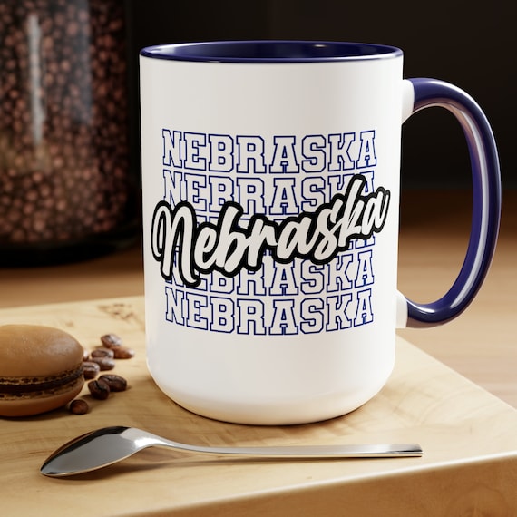 State pride cup, friend moving gift, relocation mug, Nebraska pride mug, goodbye gift