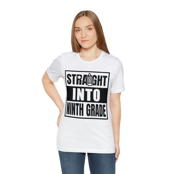 Back to school shirt, 9th grade t shirt, freshman t-shirt, student gift, high school shirt, back to school gift