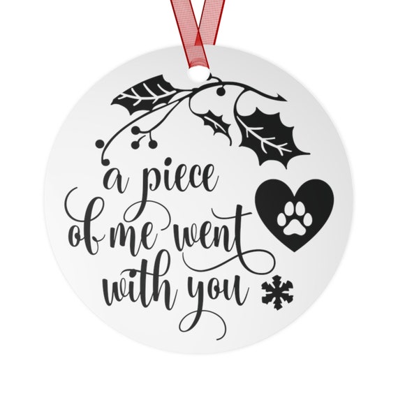 Dog Memorial Ornament, Remembrance Gift for Dog Lover, Memorial Dog Ornament, Pet Loss Keepsake, Sympathy Gift