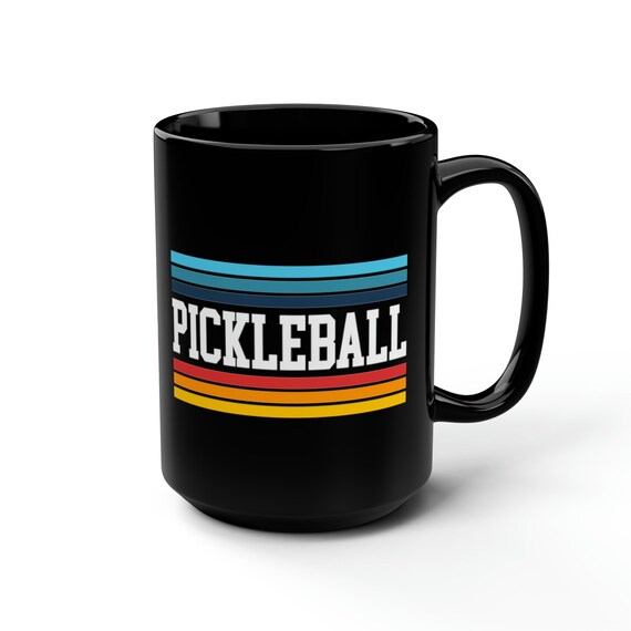 Retro Pickleball mug, Sports cup, Pickleball Gifts, athletic mug, Pickle Ball Gifts