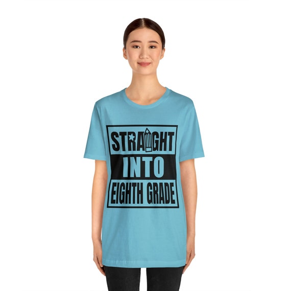 Back to school shirt, 8th grade t shirt, eighth grade tee, student t shirt, junior high student tee, student gift