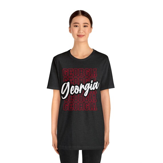 State pride shirt, Georgia t-shirt, home state shirt, farewell gift, school colors t-shirt, graduation gift