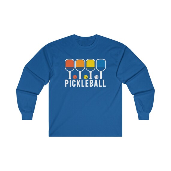 Pickleball long sleeve Shirt, Pickleball Lover shirt, Pickleball Game Player Shirt, Racquetball long sleeve t shirt