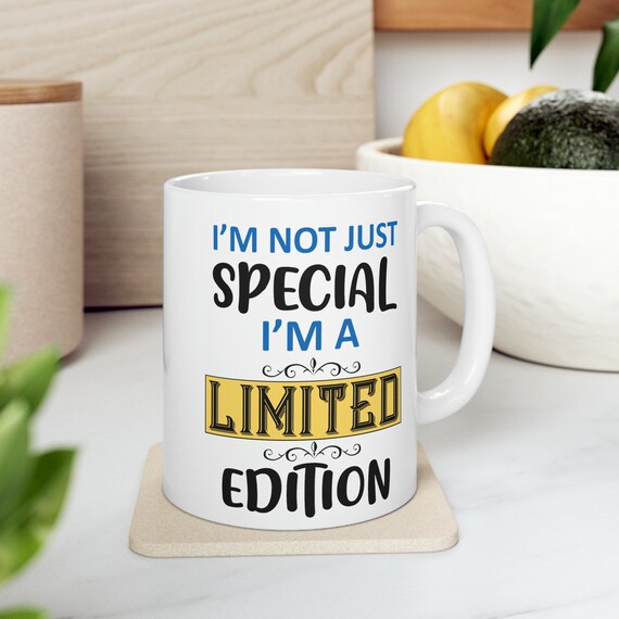 Funny Coffee cup, Limited edition mug, travel mug, commuter cup, positive vibes gift, mental health gift