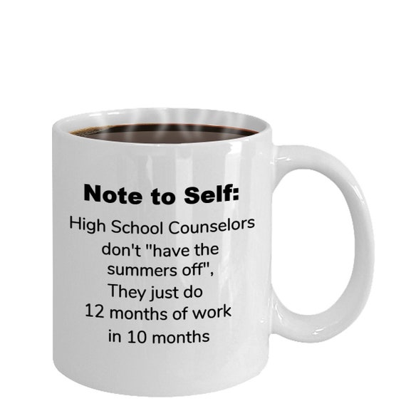 School Counselor gifts, counselor coffee mug, novelty gift, travel cup, commuter mug