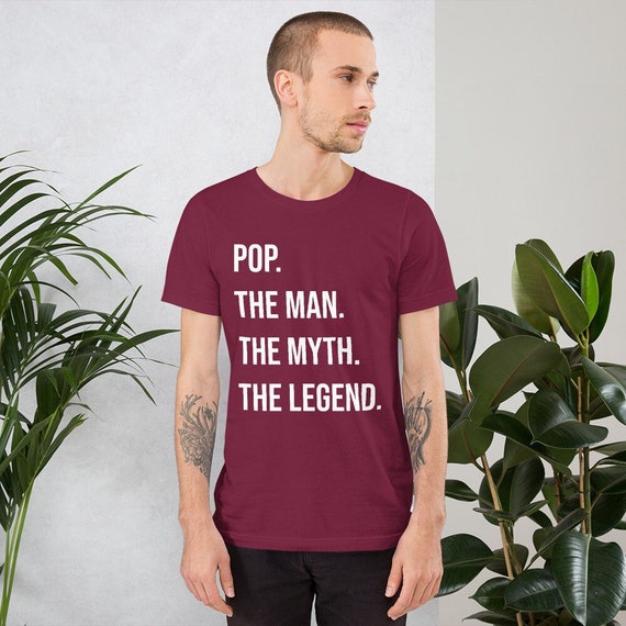 Dad t-shirt, Pop the legend t-shirt, Father's Day gift, Dad shirt, Father tee, gift for pop