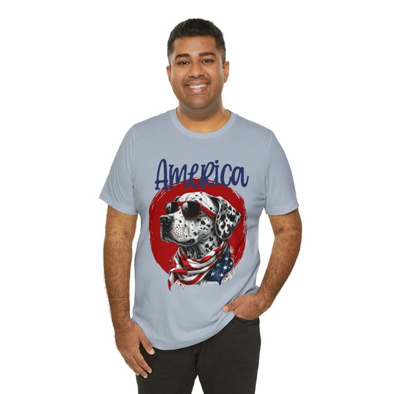 America shirt, 4th of July t-shirt, patriotic tee, Independence Day shirt, patriotic gift, pet lover gift