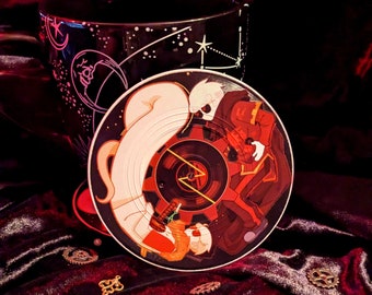 Candles and Clockwork [LOHAC] - Dave Strider CD Vinyl Coaster Homestuck