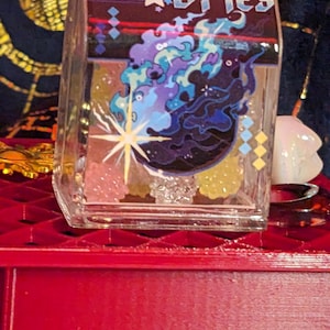 Star Bytes - Milk carton celestial shaker charm