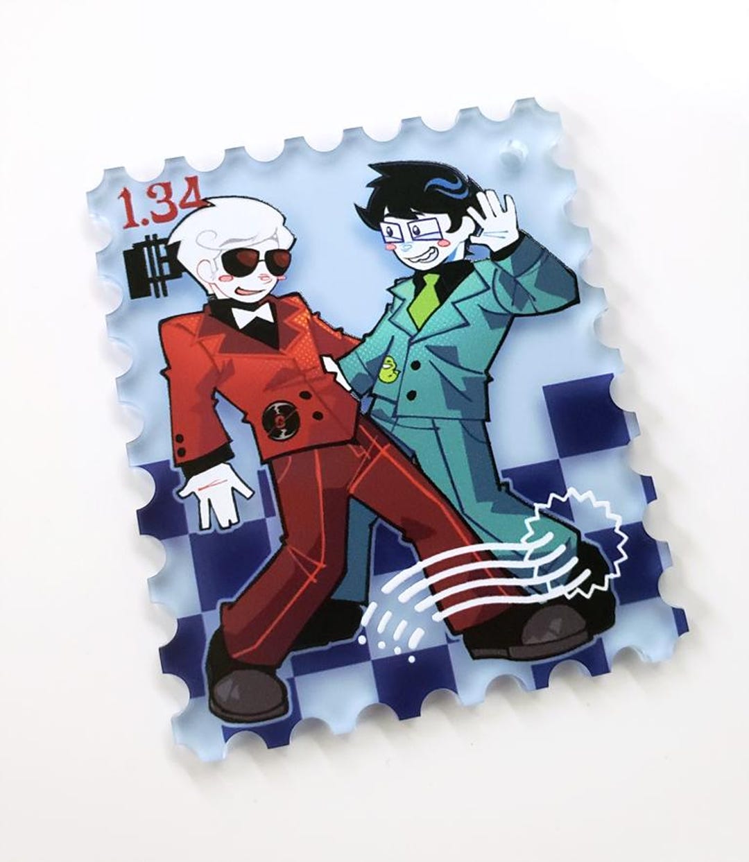 Homestuck Acrylic Charm Pepsicola John Dave in [PRE