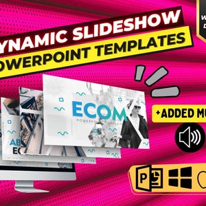 Animated PowerPoint Template Slides PowerPoint Presentation Dashboard Chart Editable PPT Dynamic Slideshow PPT Template for Promo Business
