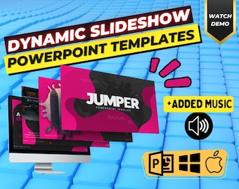 Animated PowerPoint Template Slides PowerPoint Presentation Dashboard Chart Editable PPT Dynamic Slideshow PPT Template for Services Promo