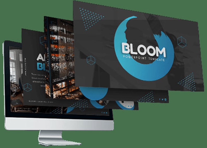 Animated Powerpoint Templates Slides Powepoint Presentation Etsy