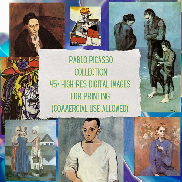 45+ Pablo Picasso Digital Collection | High Res Images | Picasso Paintings | Picasso Digital Print | Digital Scans | For Printing | Wall Art