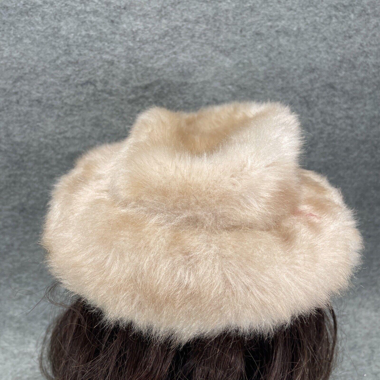 Really Cute Faux Fur Church Dress Hat Union Made Union Made Fur Hat - Etsy main image 3