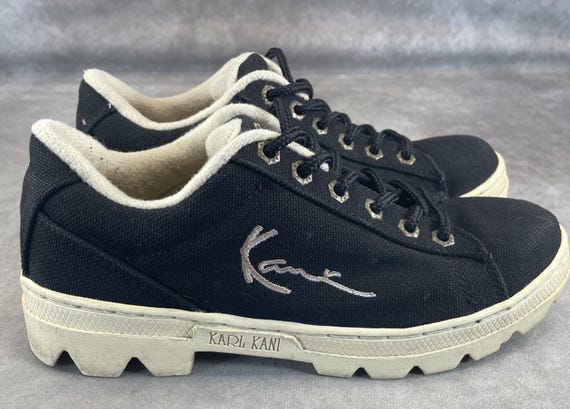 Vintage Karl Kani Canvas Sneakers Sz 7 - 90s Hip Hop Style  display picture 1