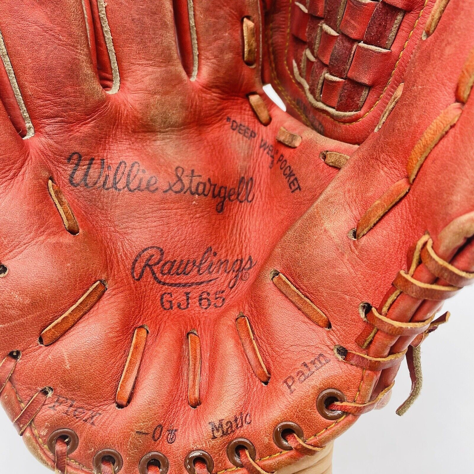 Vintage Rawlings Baseball Glove GJ65: Willie Stargell RHT, Japan