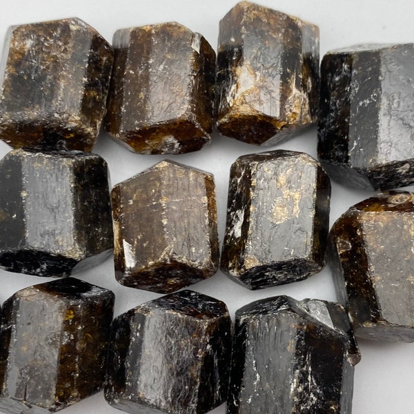 Dravite Tourmaline Crystal, Raw Root Beer Brown Dravite Tourmaline Stone, Rough Brown Tourmaline Crystal, Dravite Mineral Specimen