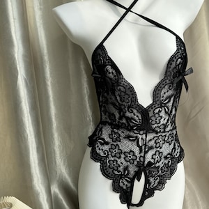 sexy teddy suit Amazon.com: Avidlove Women Lingerie Bodysuit Floral Lace Harness Bodysuits  One Piece Teddy Babydoll Nightgown Black Small: Clothing, Shoes & Jewelry