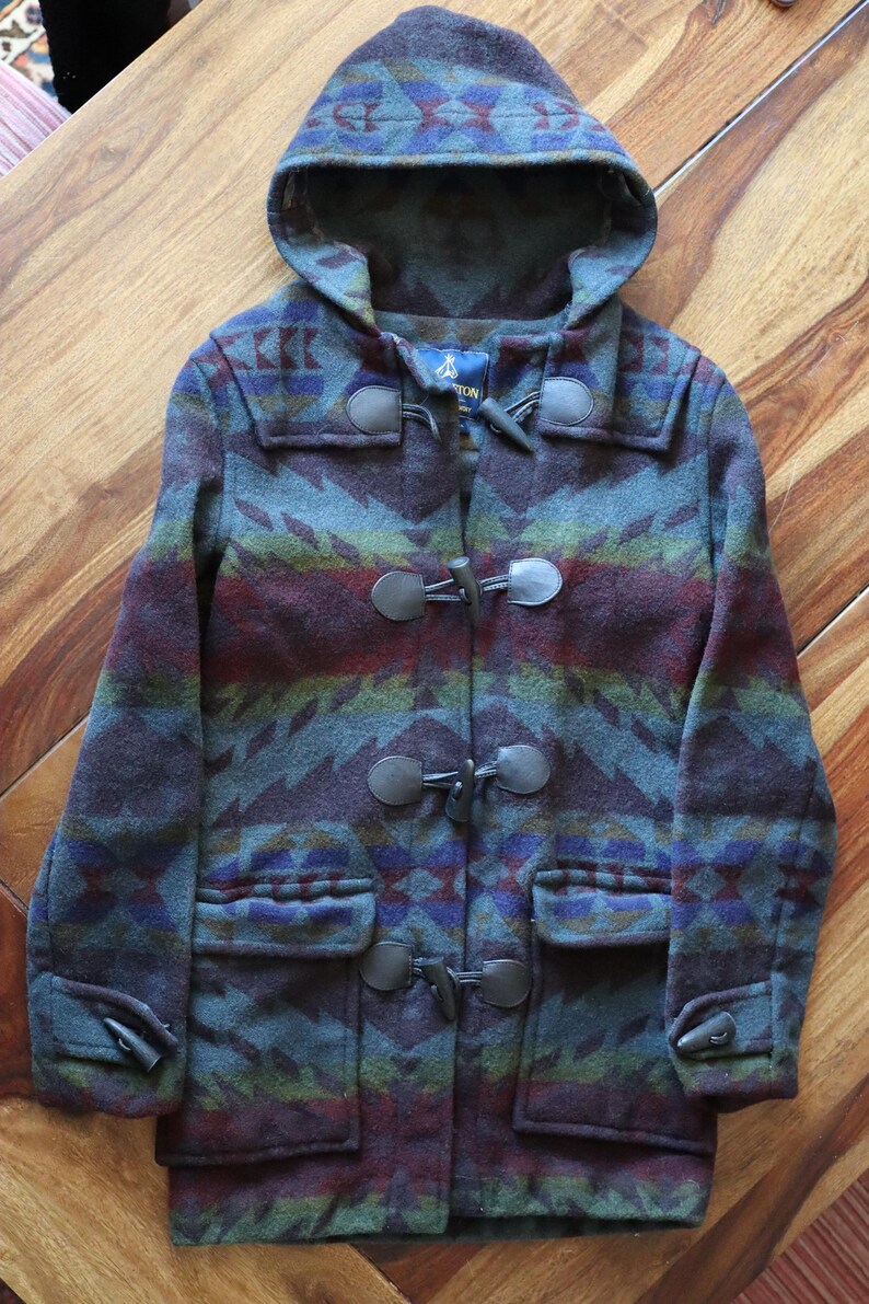 Rzadki wełniany płaszcz typu duffle Pendleton x Opening Ceremony zdjęcie 5