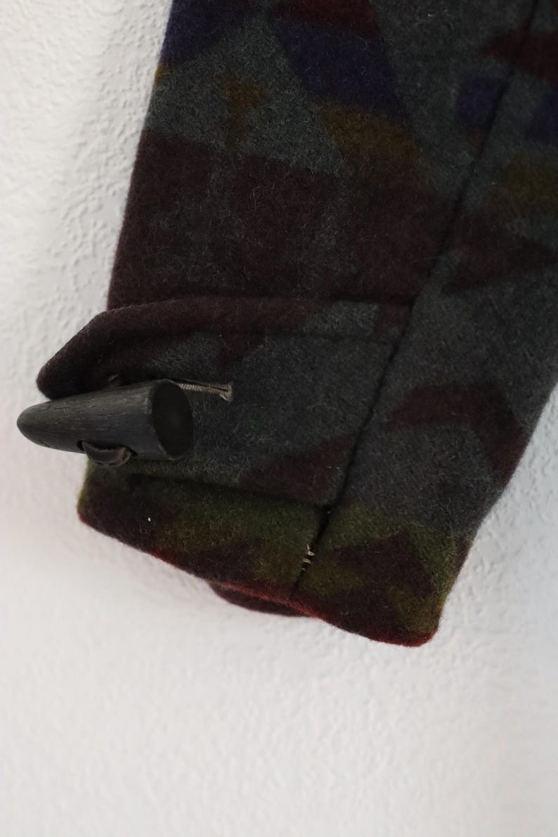 Rzadki wełniany płaszcz typu duffle Pendleton x Opening Ceremony zdjęcie 12