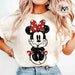 Vintage Minnie Mouse Crop Top, Retro Disney Baby Tee, Y2K Cartoon Girl Shirt, Cute Disneyland Outfit for Women