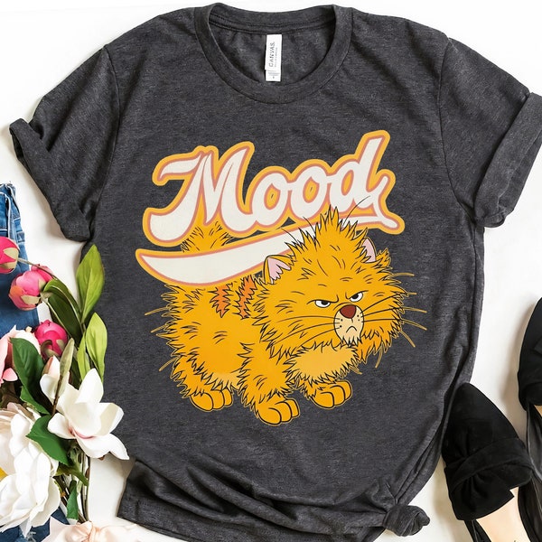 Disney Katze Oliver Mood Retro Shirt, Oliver & Company T-Shirt, BTW Magic Kingdom Disneyland Reise Familienurlaub Geschenk