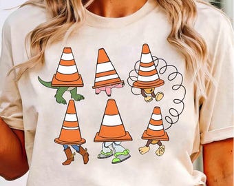 Grappig shirt Disney Toy Story-personages, Disney Woody Buzz Lightyear Slinky hondenshirt, Magic Kingdom Disneyland familievakantie vakantiecadeau