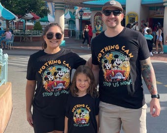 Disney Micky & Minnie's Runaway Eisenbahn Nichts kann uns jetzt aufhalten Shirt, BTW Magic Kingdom Disneyland Familienurlaub Urlaub Geschenk