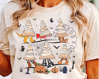 Vintage Disney Pixar Toy Story Halloween Walking Mummy Shirt, Buzz Lightyear Skeleton Woody Tee, Toy Story Land Mickey's Not So Scary Trip