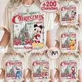 Retro Customize Disney All Characters Christmas shirt, Mickey's Very Merry Christmas Party 2026 Tee, Disneyland Holiday Xmas Family Gifts