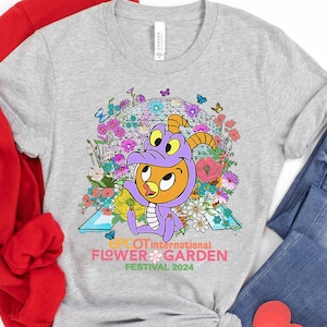 Disney Epcot International Flower and Garden Festival 2024 Shirt, Cute Orange Bird Epcot Center Tee, Walt Disney World Family Vacation Gift image 3