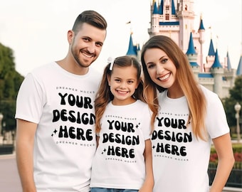 Camiseta personalizada para toda a família, adicione seu próprio texto aqui, camiseta com seu logotipo personalizado, crie sua própria camiseta, design de texto personalizado aqui