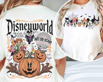Disneyworld 1971 Micky & Freund Halloween T-Shirt, Disney Schloss Halloween Shirt, Trick Or Trick Shirt Mickey's Not So Scary Party 2026 Tee