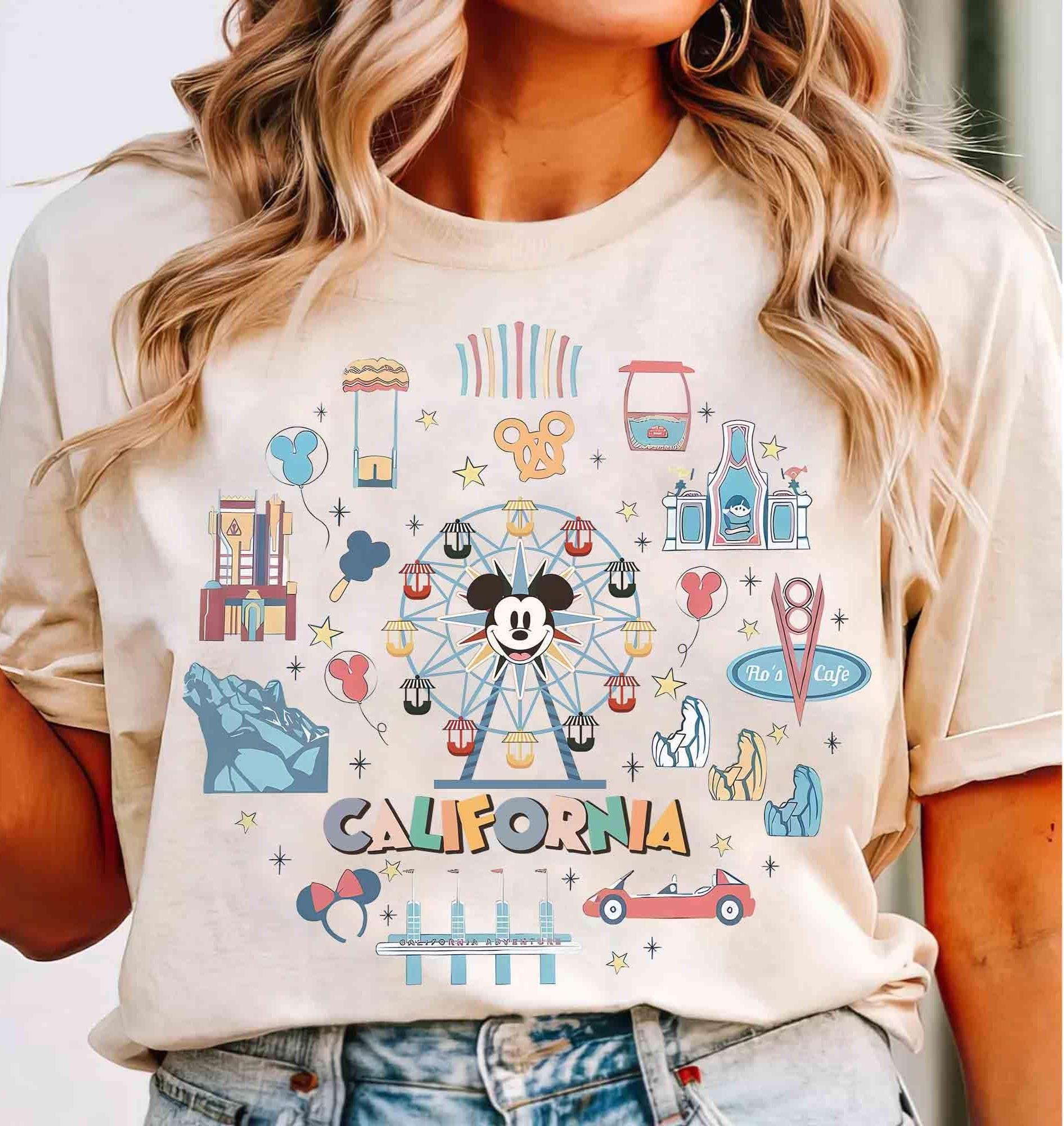 Disneyland california adventure shirts - Etsy 日本